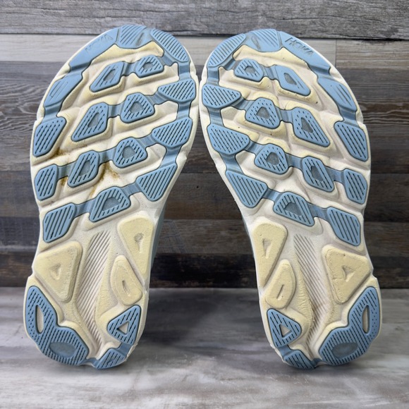 Hoka One One Womens Size 10 B Clifton 9 Running Shoes Teal Purple 1127896 SOLM - Picture 8 of 9